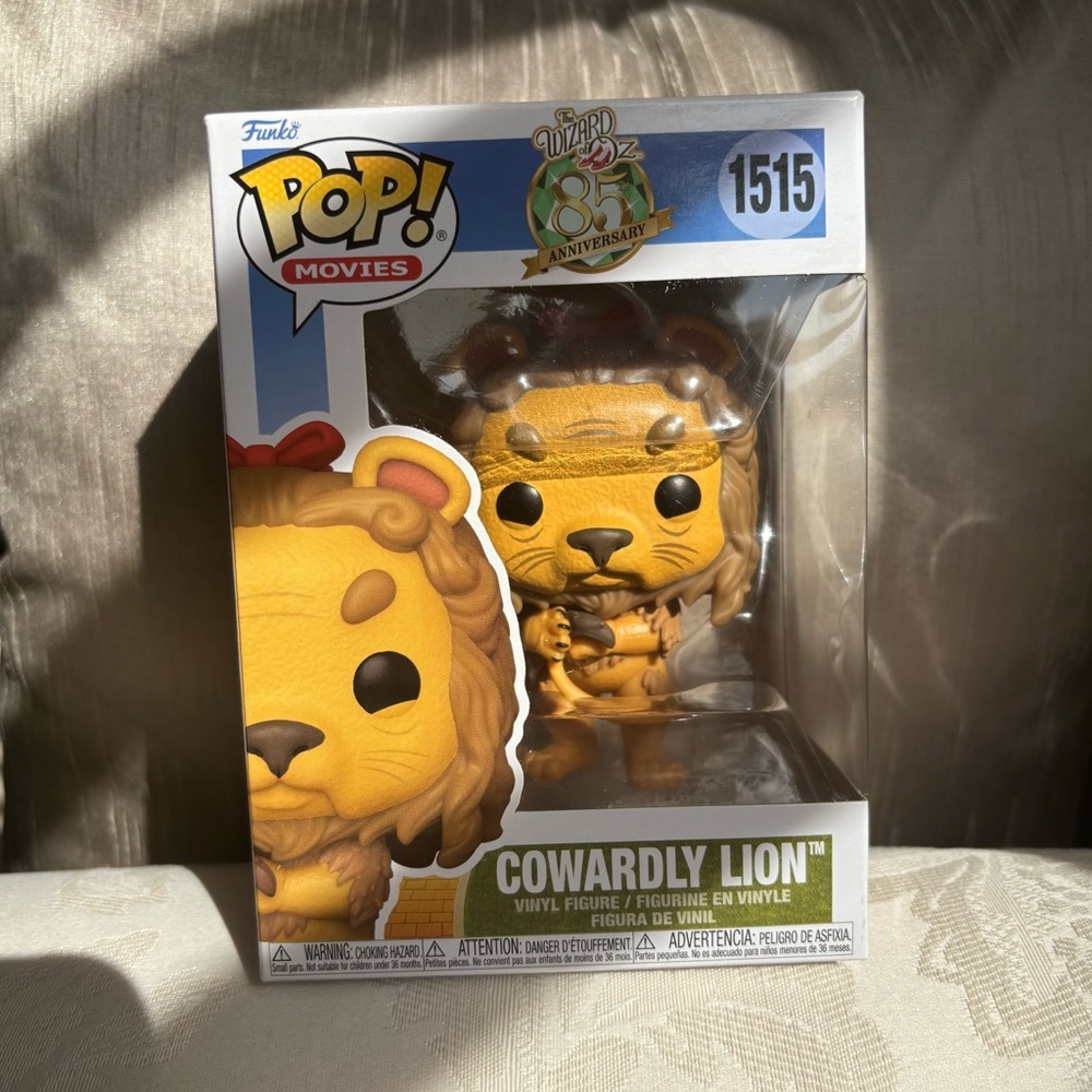 Cowardly Lion 1515 Pop Funko x Wizard of Oz 85th Anniversary